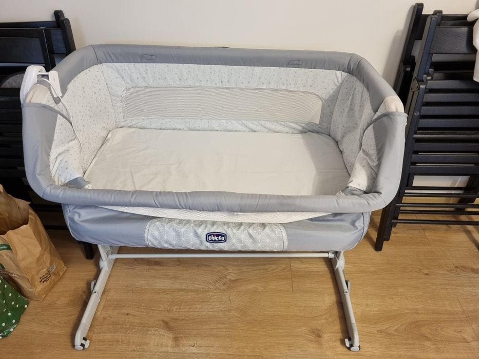 Chicco Next to me Dream Silver dostawka łóżeczko