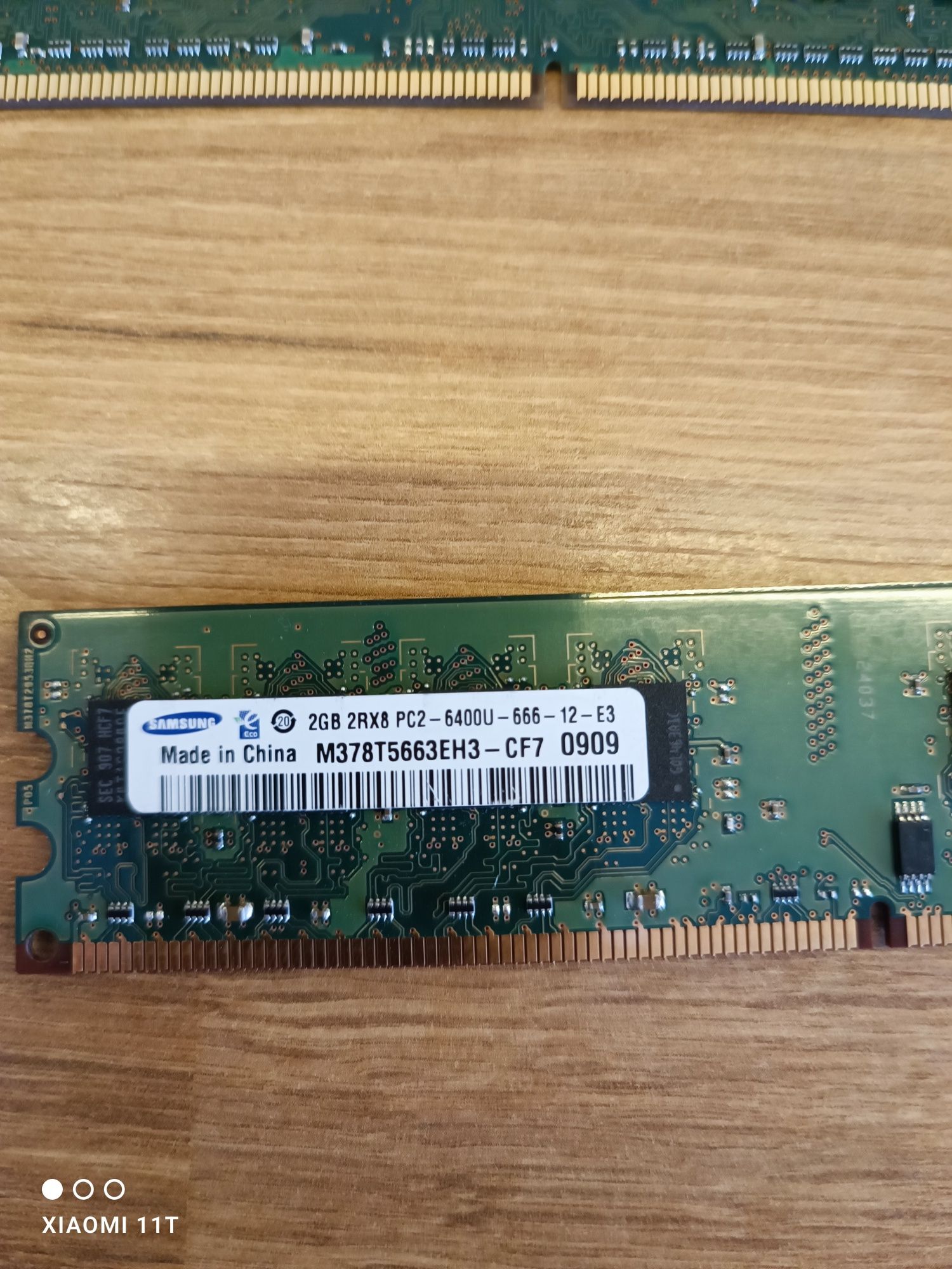 Pamięć RAM Dimm 15 GB ,cena za 11 szt DDR 3 DDR 2