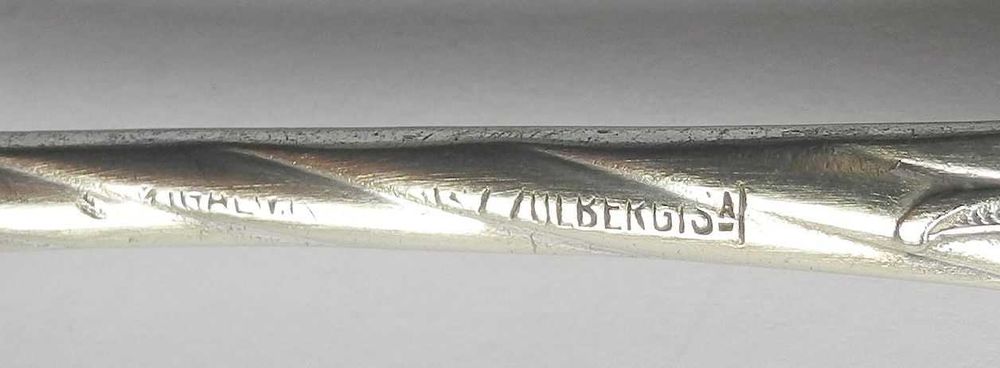 Józef Zulberg - warszawskie platery XIX w. - RZADKOŚĆ