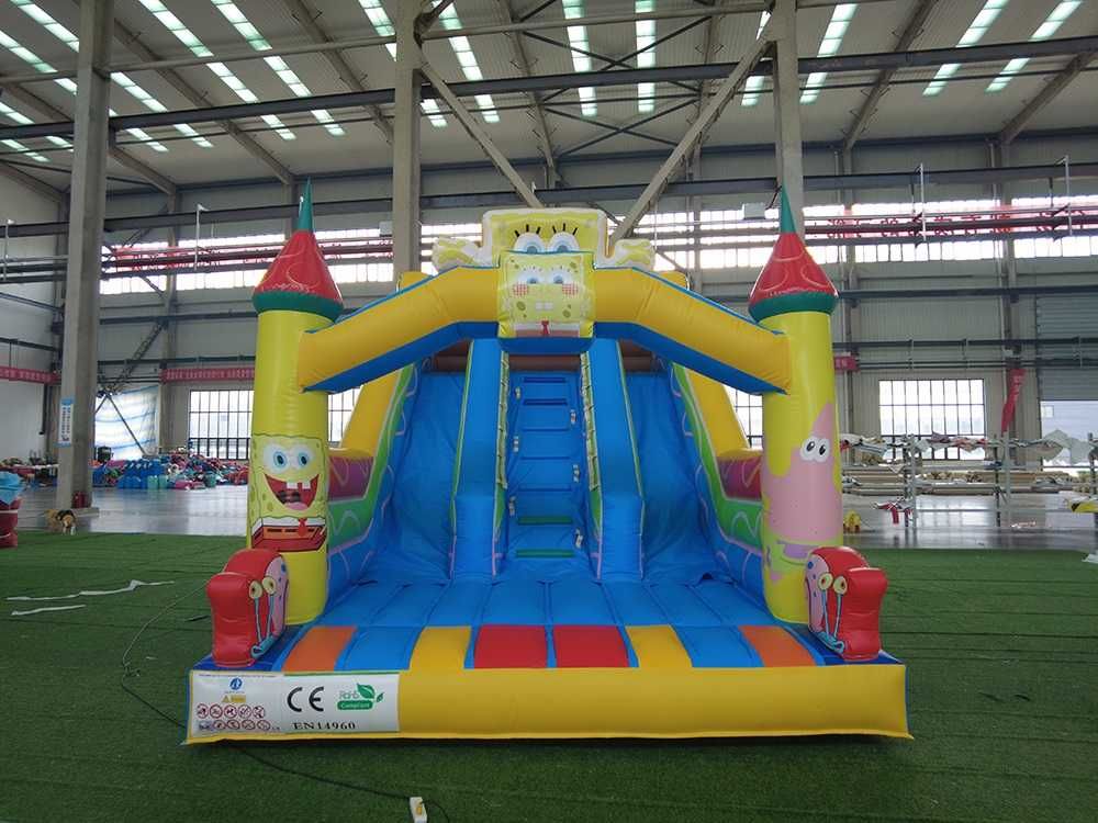zjeżdżalnia dmuchana SPONGEBOB dmuchaniec dmuchańce