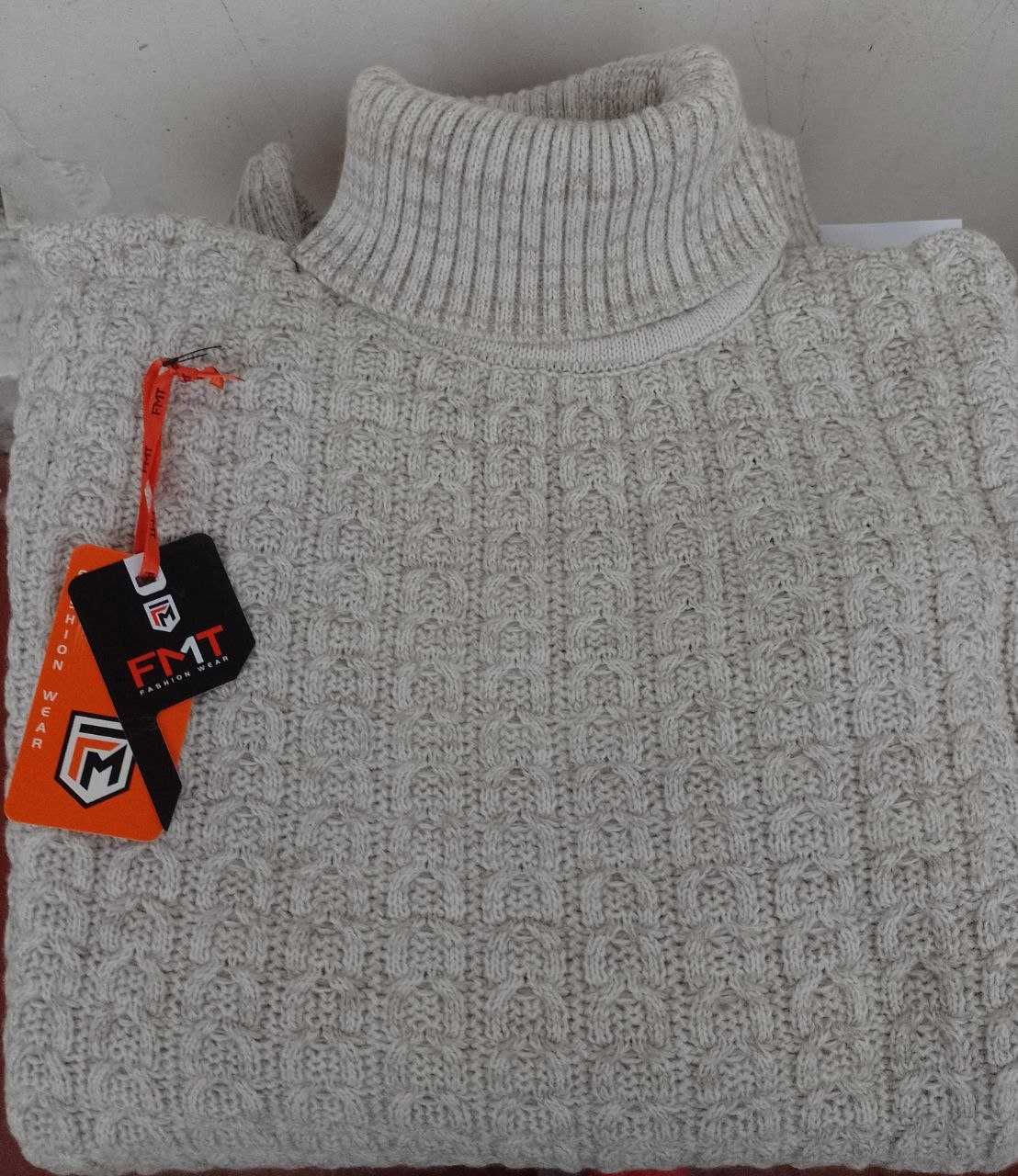Мужской свитер с вязанным рисунком 48 ,  50 , 58/ 60 рр.