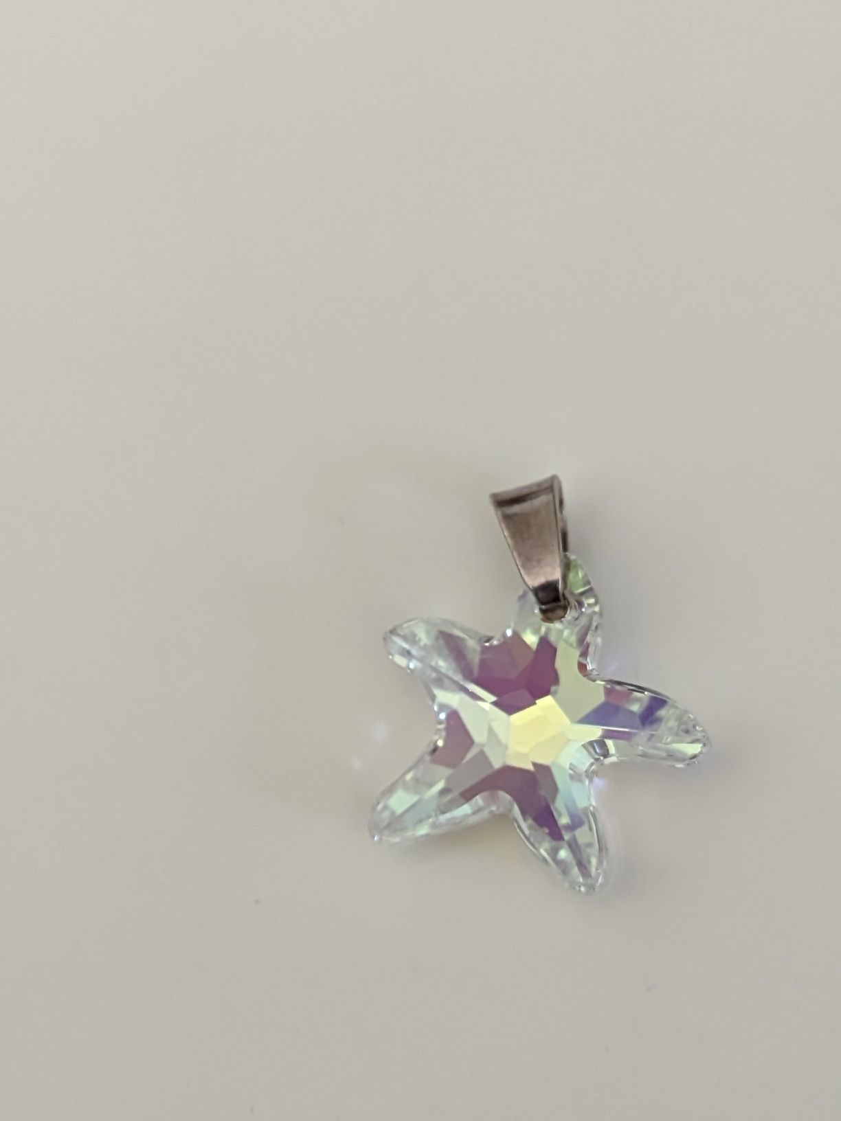 Gwiazdka gwiazda Swarovski zawieszka wisiorek