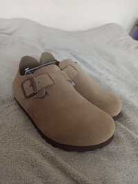 Buty TYPU Birkenstock 37 wsuwane mule kapcie szerokie