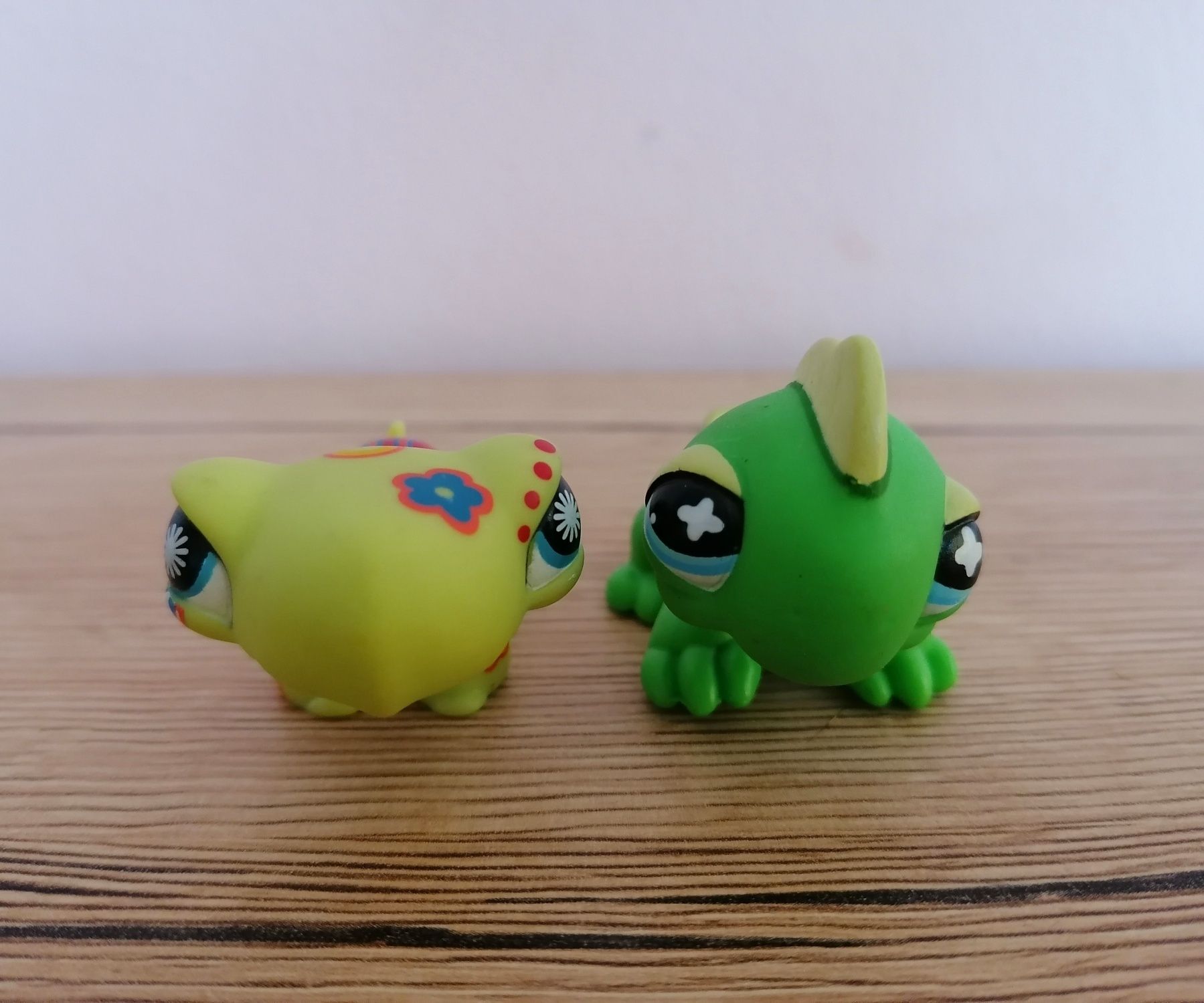 Littlest pet shop lps zestaw  żółw i jaszczurka