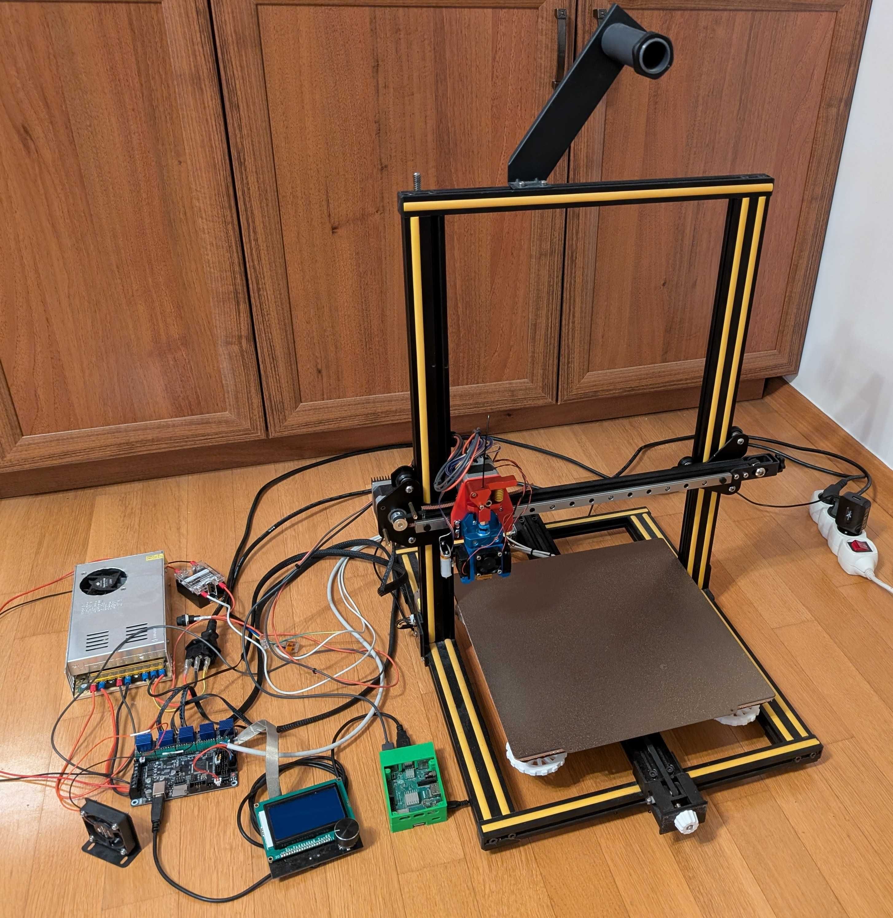 Drukarka 3D Creality CR-10 z Klipperem, SSR, Direct Drive, Linear Rail