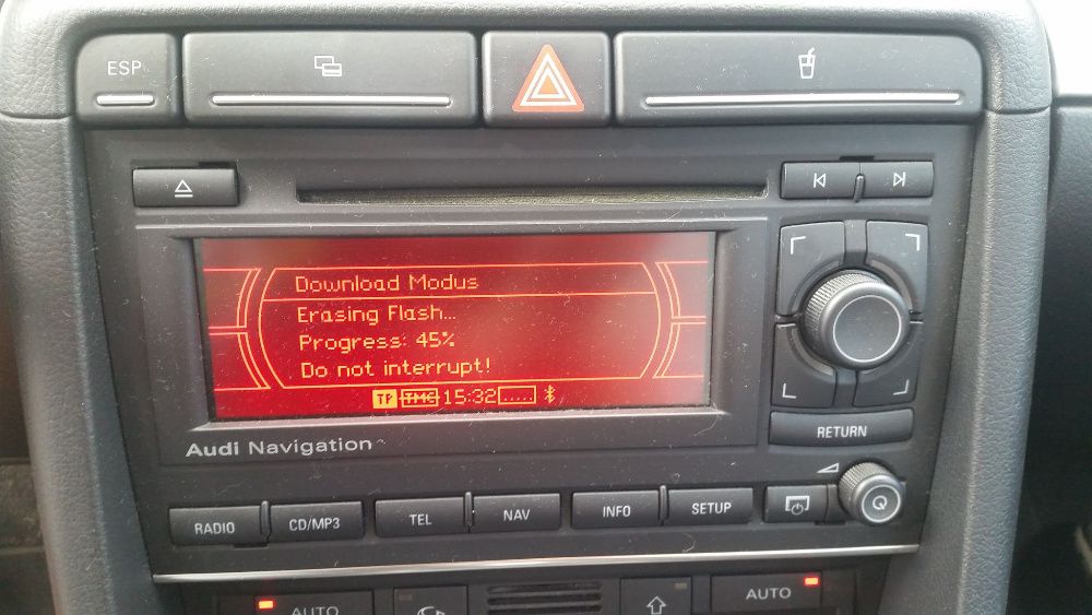 Polskie menu Audi Navigation BNS 5.0 RNS LOW A3 8P A4 B7 TT Seat Exeo