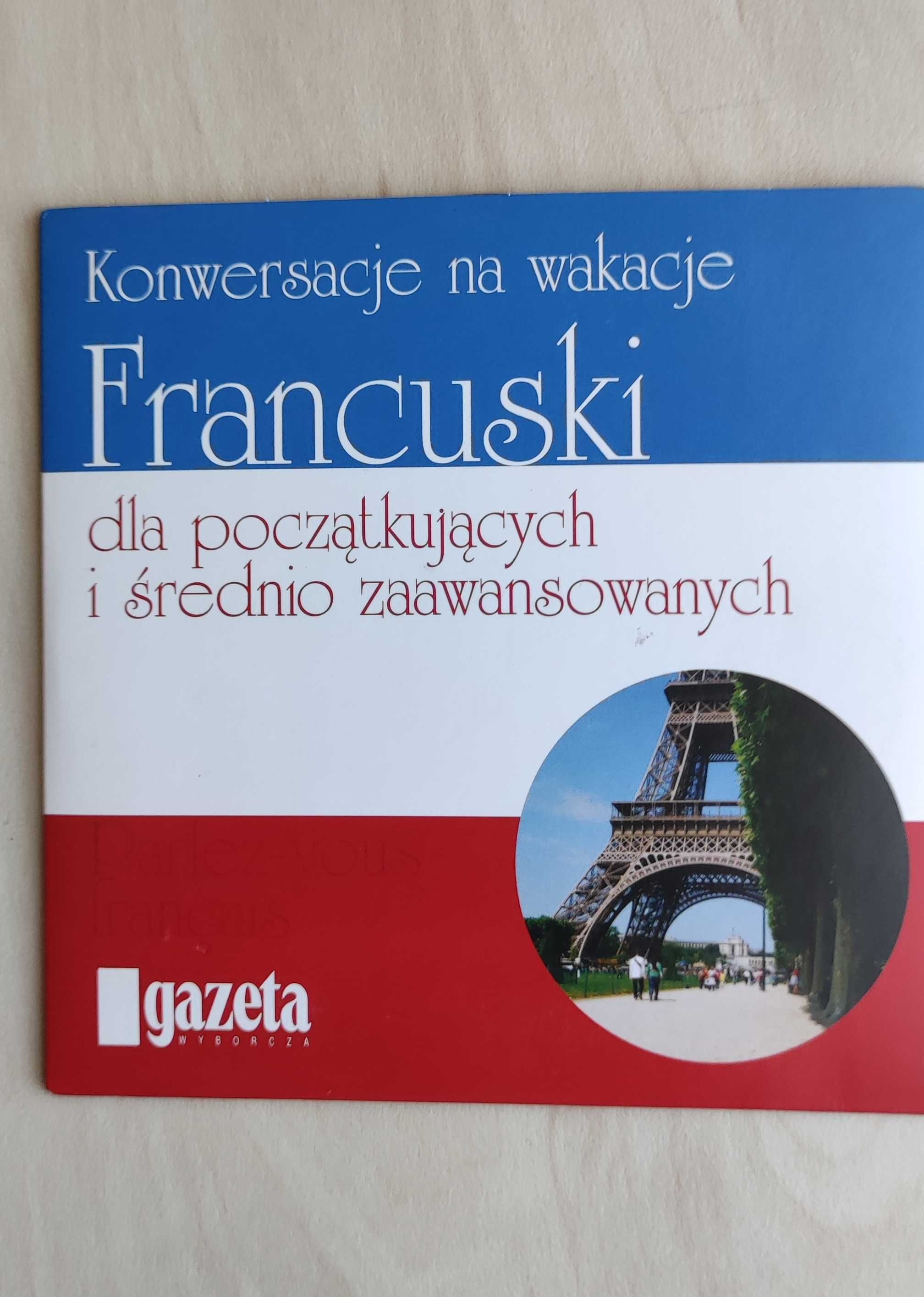 Słownik polsko-francuski i francusko-pol. + CD Konwersacje na wakacje