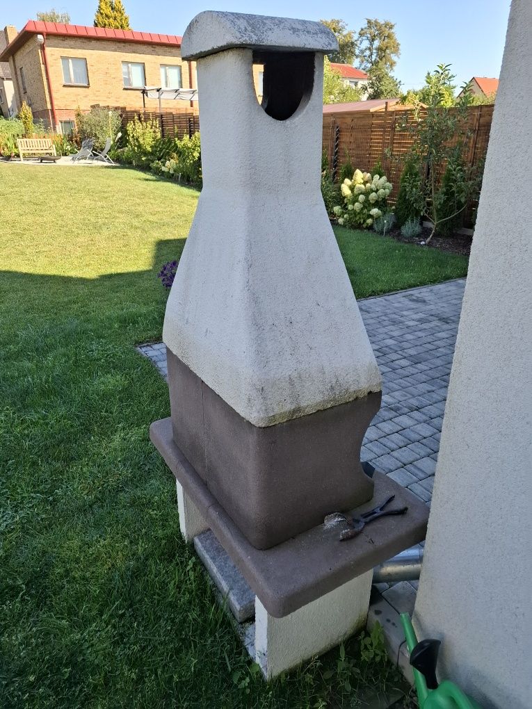 Grill ogrodowy betonowy