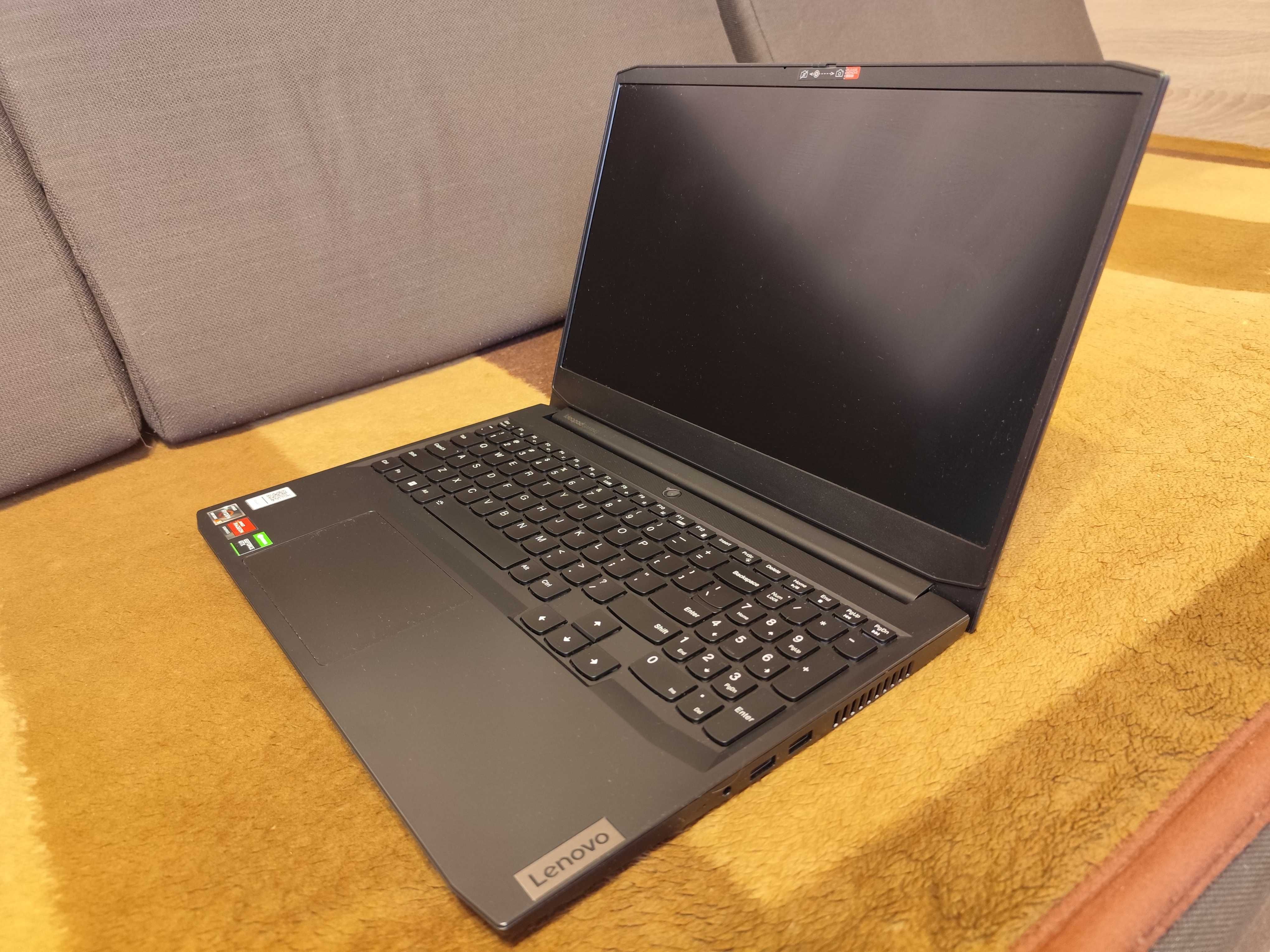 Laptop Lenovo IdeaPad Gaming-5600H/16GB/512 GB/GTX1650/120Hz, Polecam!