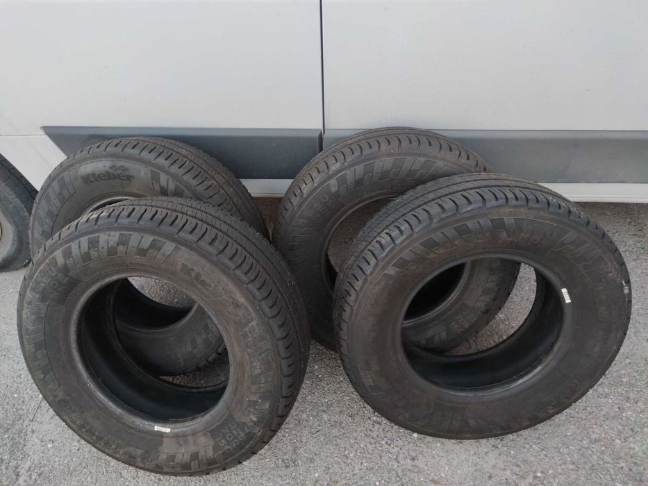 Opony Kleber 225/70R 15C  4 szt jak nowe
