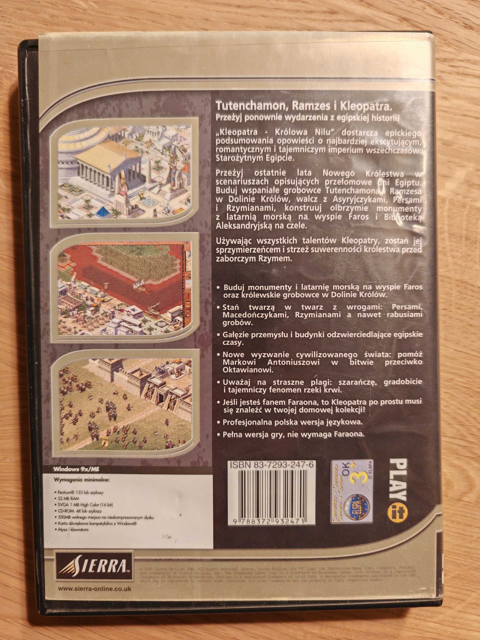 Gra Kleopatra Królowa Nilu PC PL