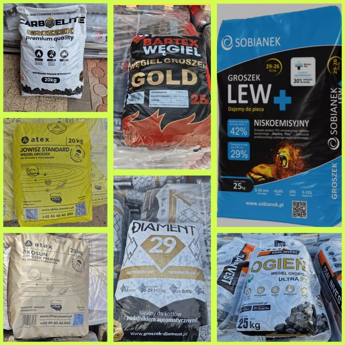 Ekogroszek  NAJTANIEJ Transport GRATIS