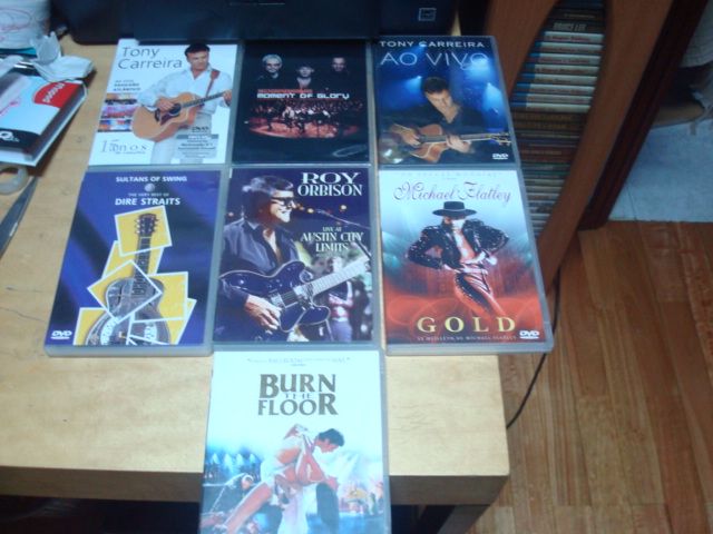 lote 9 dvds musicais e dança ver lista