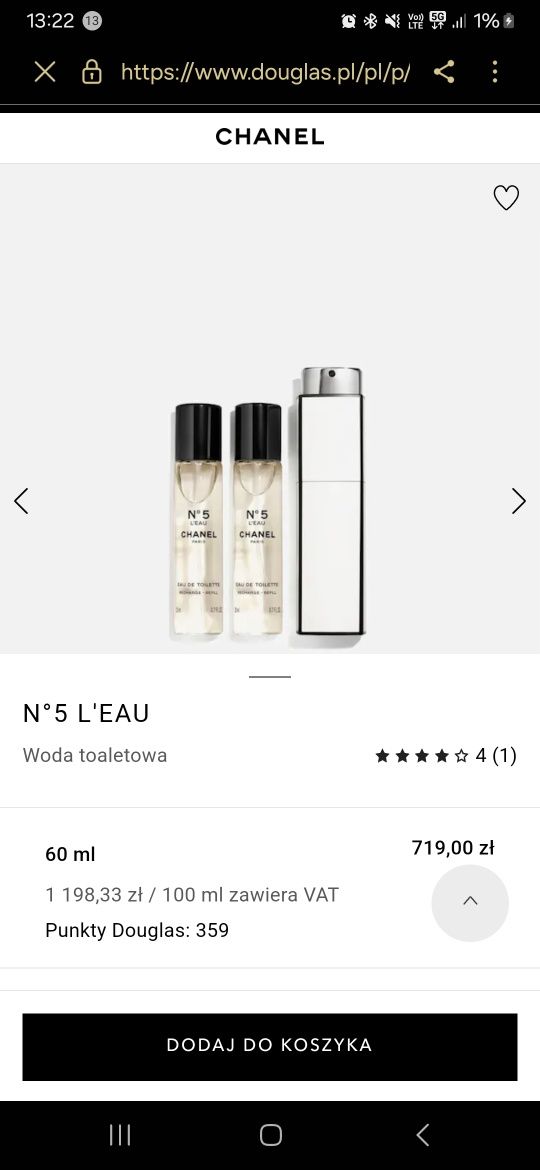 Perfumy chanel 5