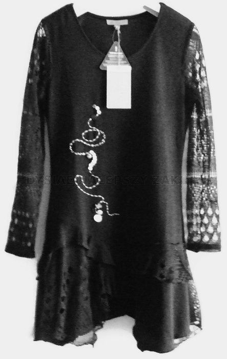 Sukienka asymetryczna Vintage Gothic Boho Vamp Punk Emo 38 Joe Browns