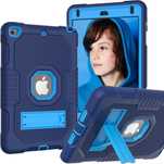 Etui do iPad 6/5 9.7" Pancerne z Podstawką Niebieskie
