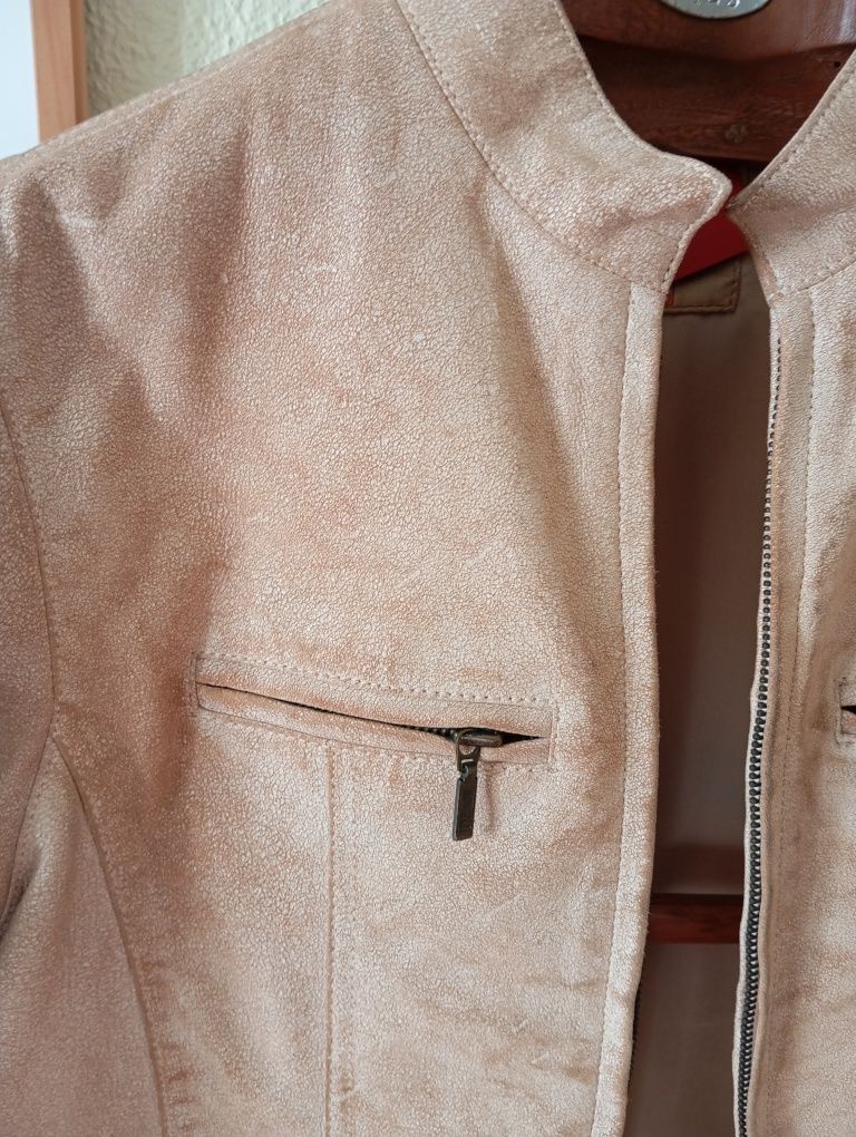 Blusão pele L Bershka