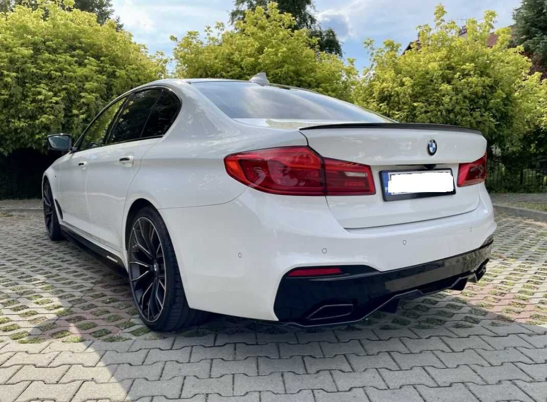 Spoiler Lotka Dokładka M5 Style BMW G30 Czarny Połysk / Carbon