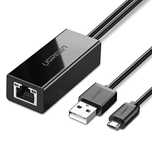 Ugreen zewnętrzna karta sieciowa micro Usb 100Mbps do Chromecast 1m cz