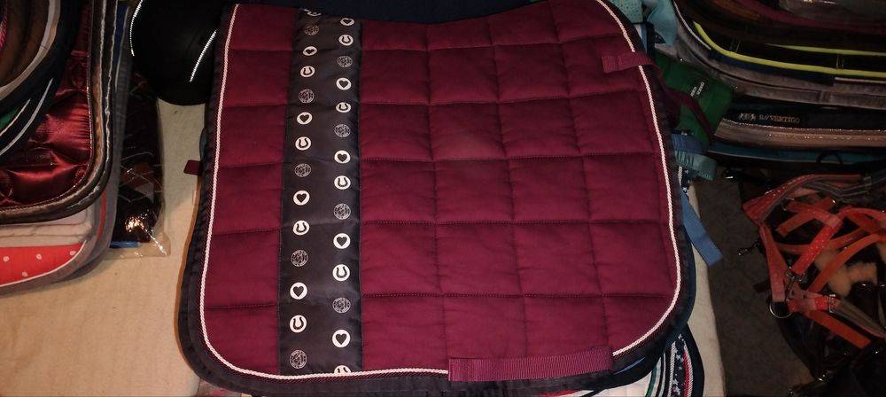 Komplet eskadron nici burgundy full dl