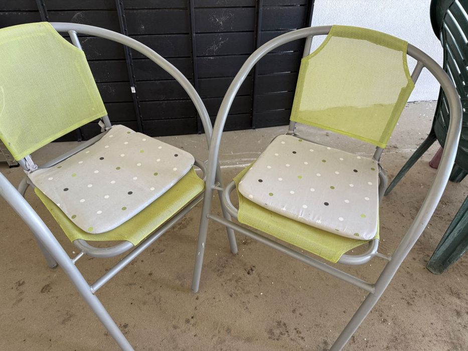 Krzesła ogrodowe 2 sztuki