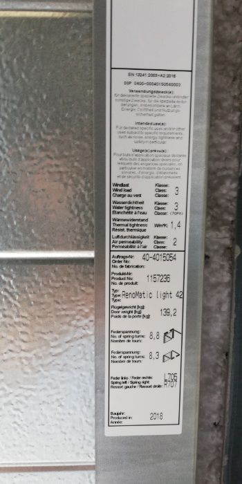 Hormann atracyt Woodgrain panele 5m
