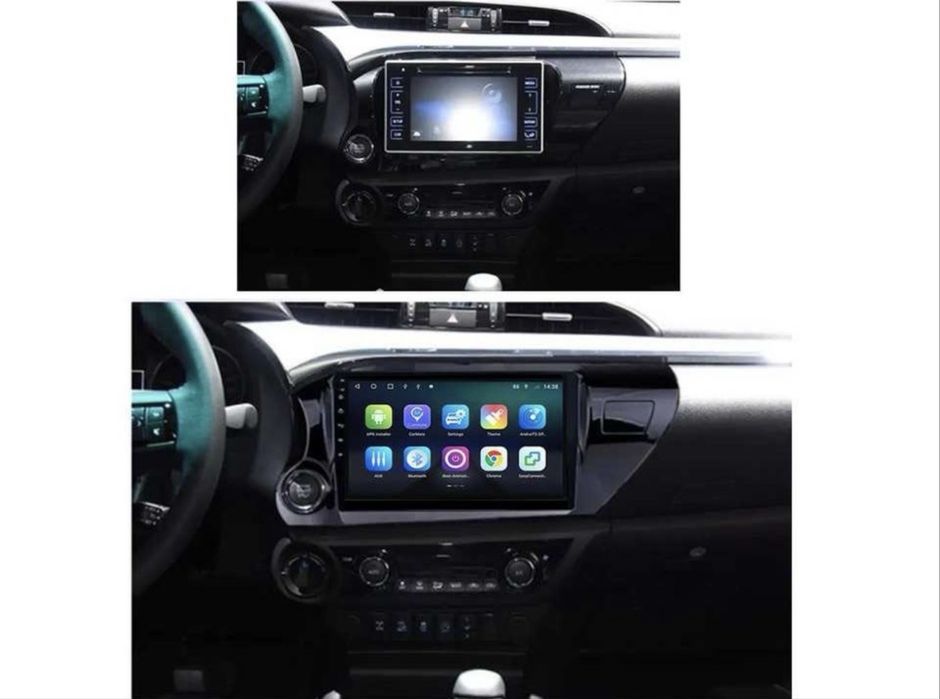 Nowe radio Junsun do toyota hilux 10 cali android