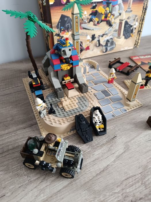 Lego 5978 Sphinx Secret Surpise Sekret Sfinksa Pudełko Instrukcja USA