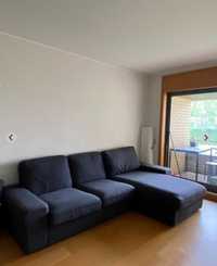 Sofá de 3 lugares + meridiano IKEA KIVIV