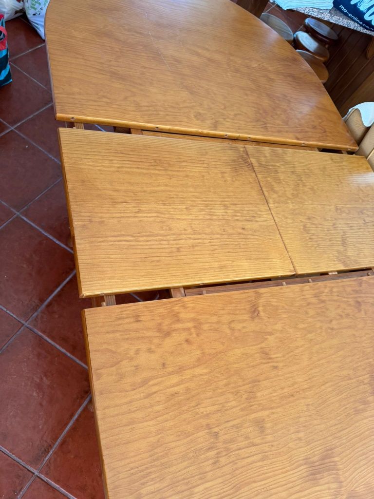 Mesa madeira pinho mel