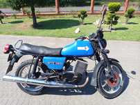 MZ ETZ 250 zarejestrowana