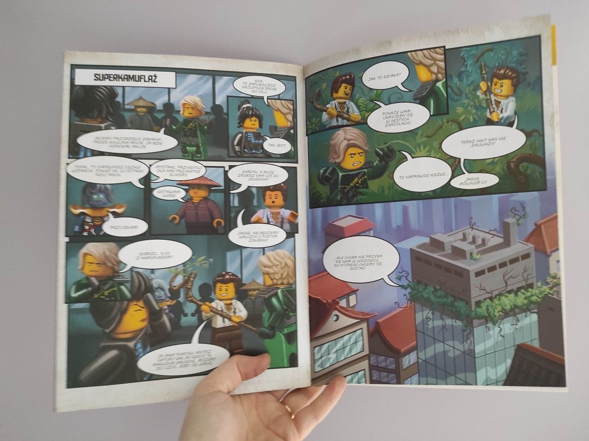 LEGO ninjago misje zielonego ninja zadania opowiadania komiksy