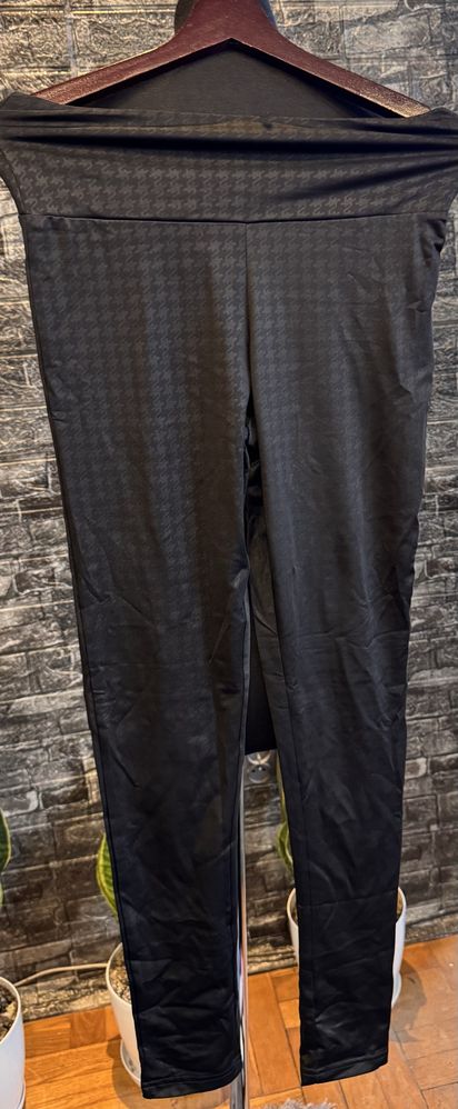 Nowe czarne legginsy getry M pretty legs
