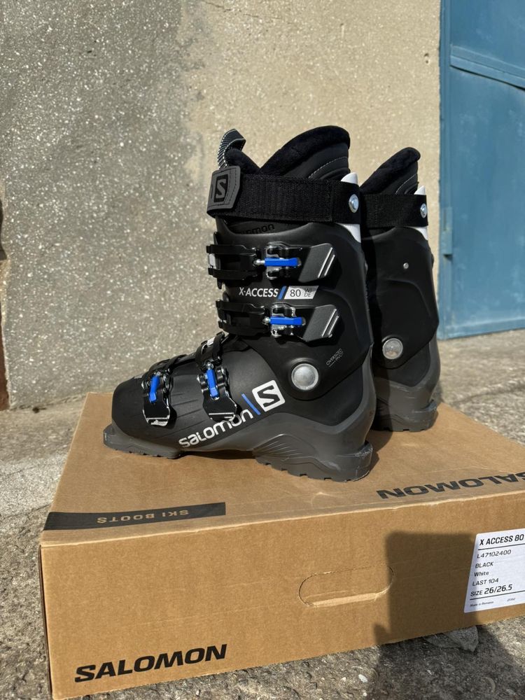 Лыжные ботинки Salomon X Access 80 26/26,5см   flex 80