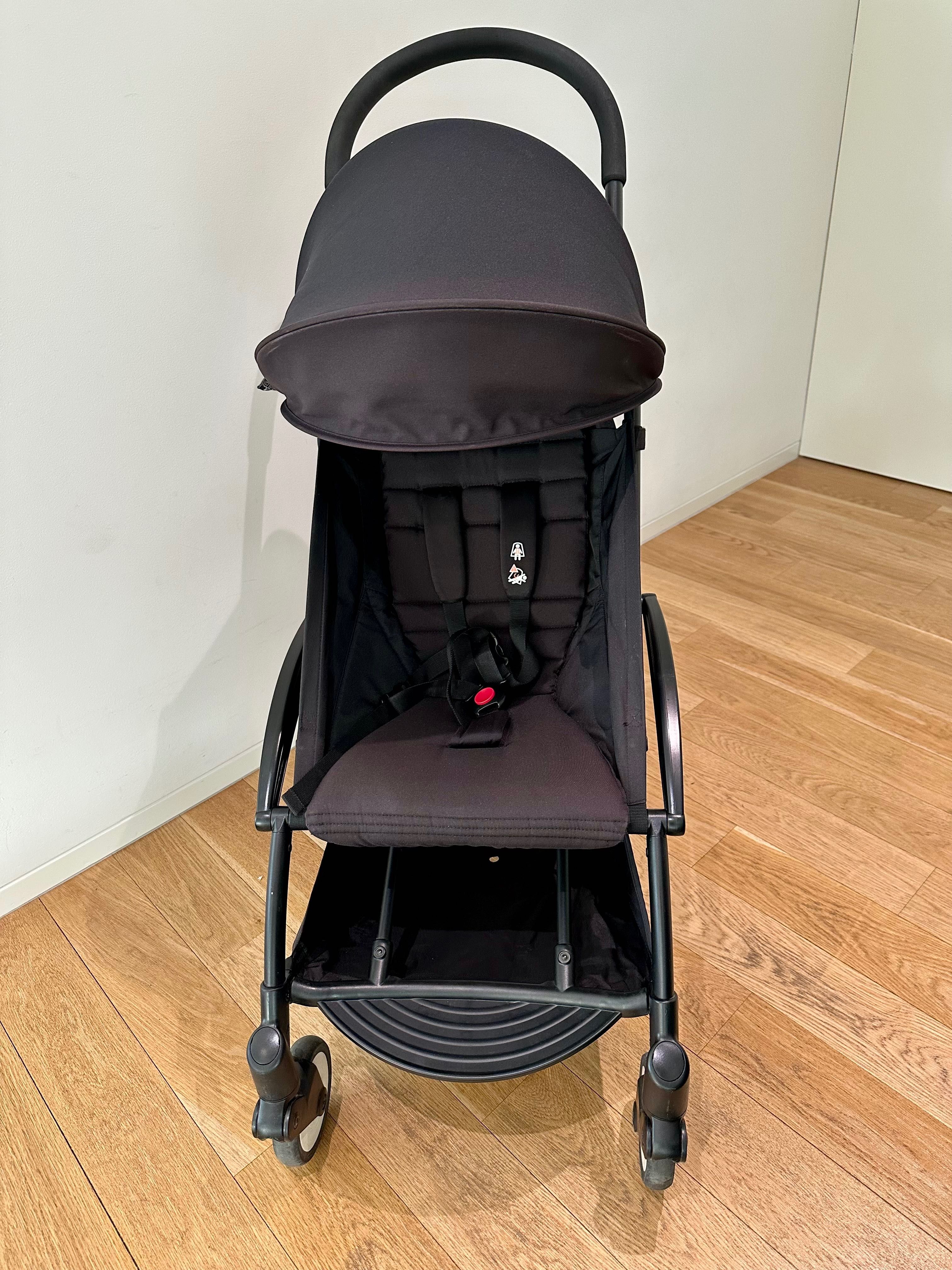 Babyzen Yoyo preto com newborn set