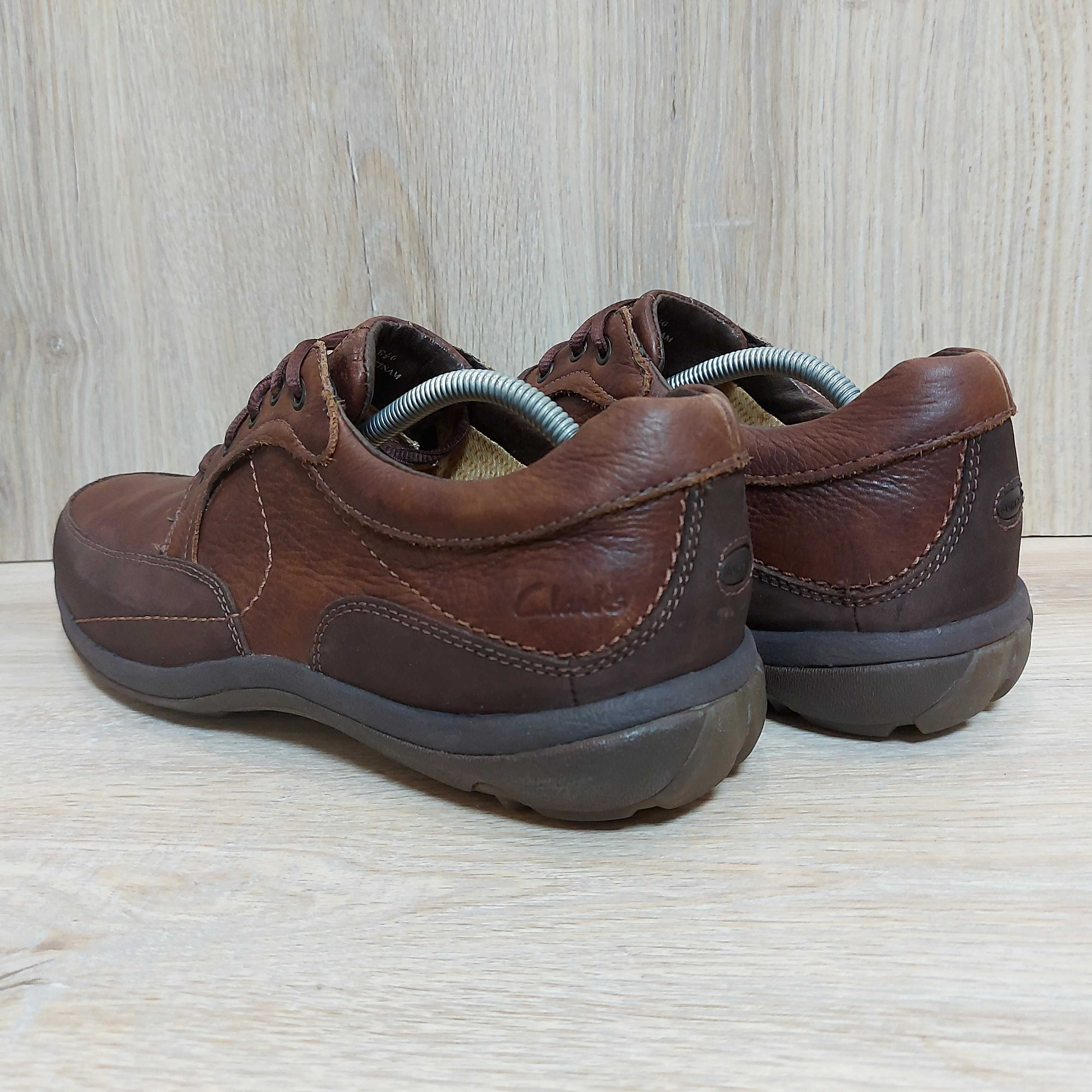 Кожаные мокасины Clarks Active Air оригинал мембрана Gore-tex