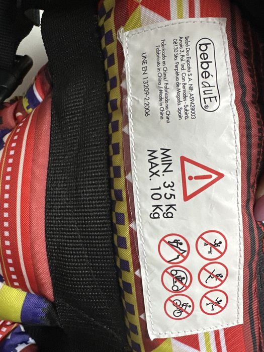 Nosidełko Bebedue Mio