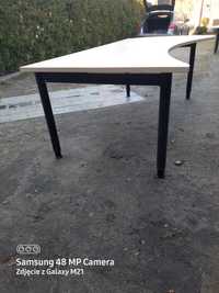 Biurko, stół na metalowej konstrukcji