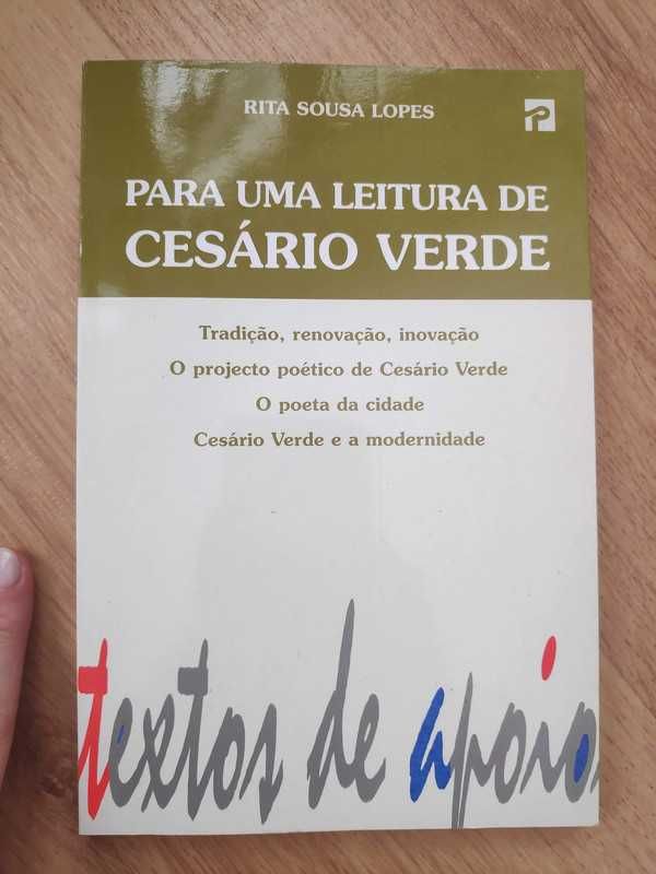 Livro Cesário Verde Para Uma Leitura de Rita Sousa Lopes