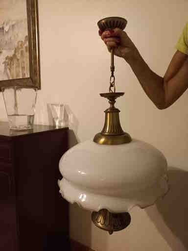 candeeiro - estilo século XIX, teto