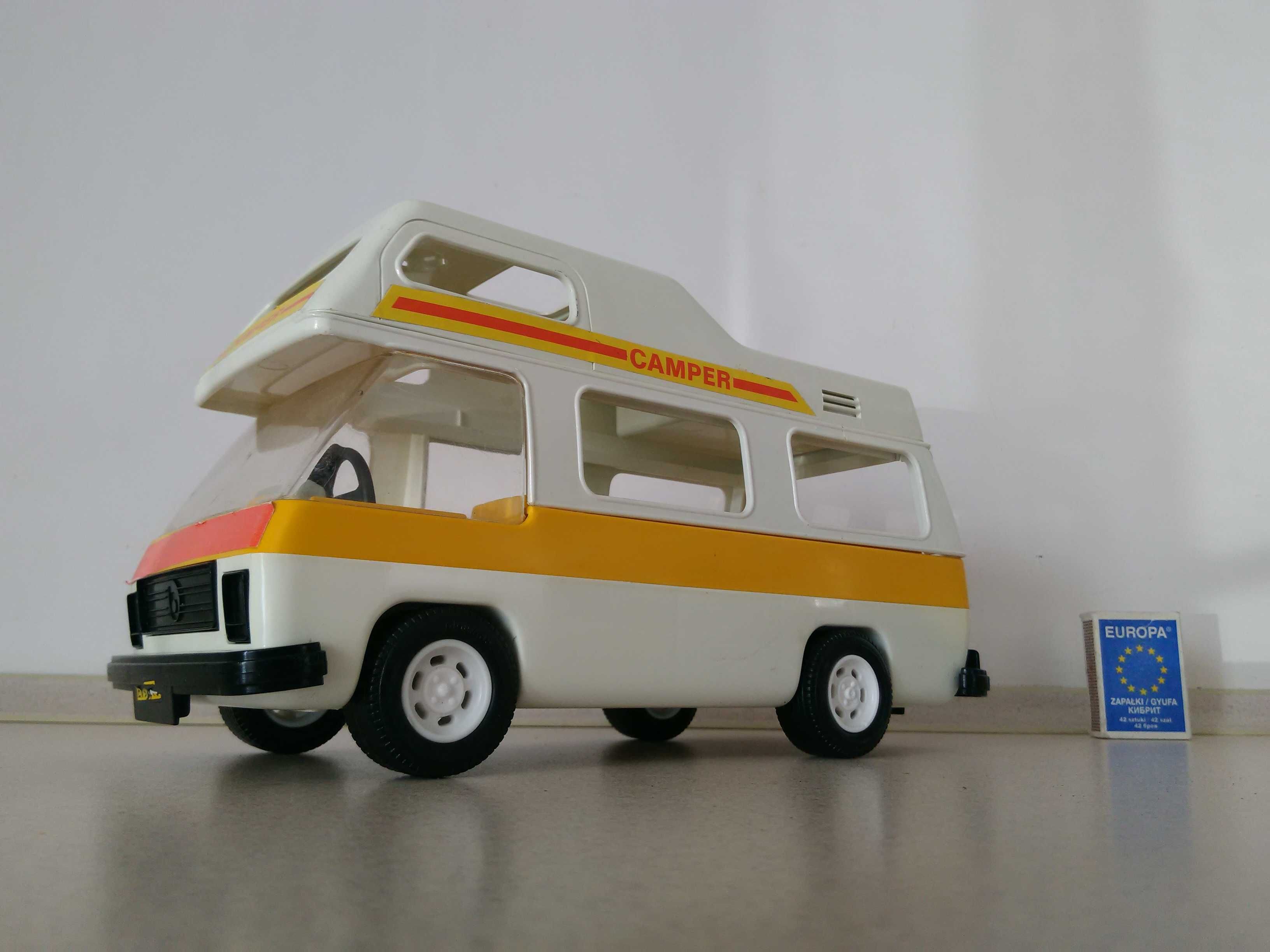 stara zabawka PRL kamper Playmobil kemping retro camping nie LEGO