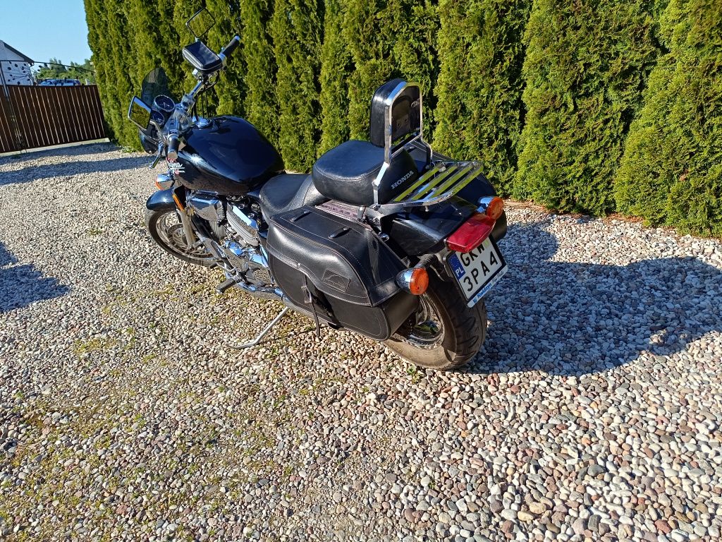 Honda Magna która pięknie brzmi. Zamiana na Simson auto lub Virago 125
