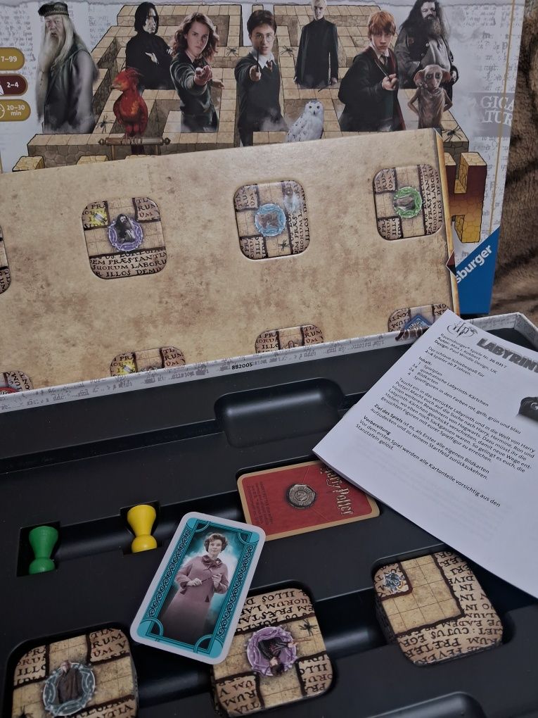Гра "Лабіринт Гаррі Поттер" від Ravensburger.
