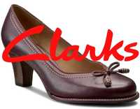 Брендовые женские новые туфли Clarks Bombay Lights р. 38 кожа