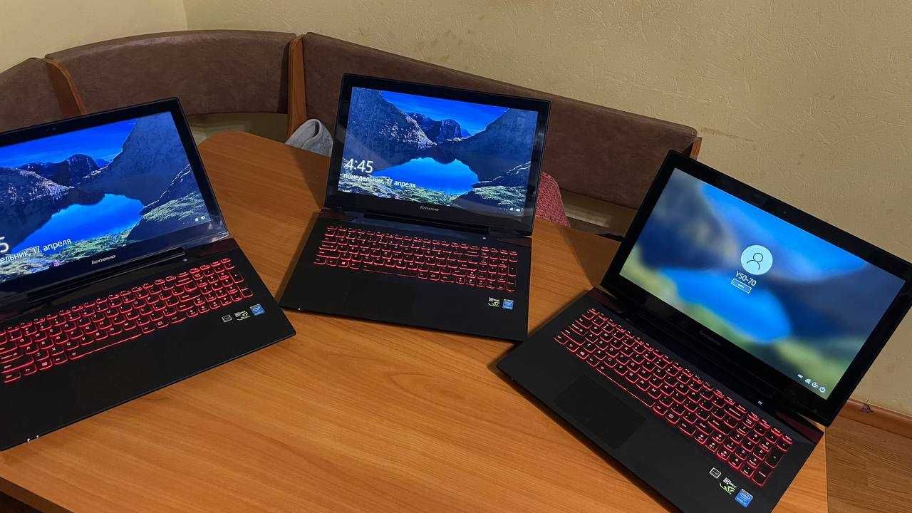 Бюджетний ігровий ноутбук Lenovo(Intel Core i7/GTX/SSD/FHD 15.6/8GB)