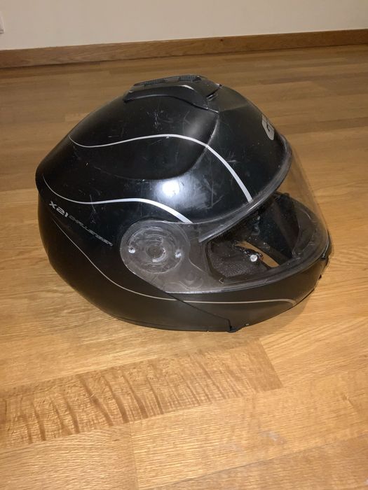 Capacete mota homologado tamanho L da GIVI