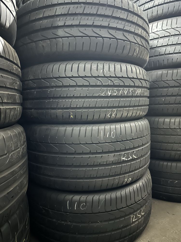 Різно широкі шини 245/45 r19  275/40r19 Pirelli runflat