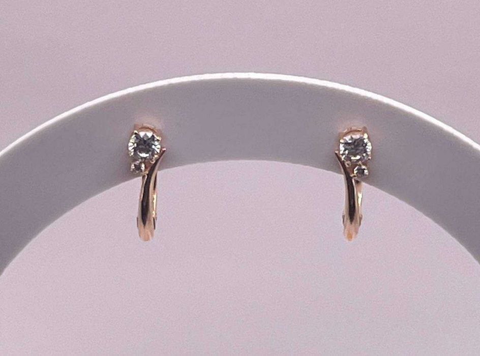 Золоті сережки, вага 1,96 грам Арт. 769