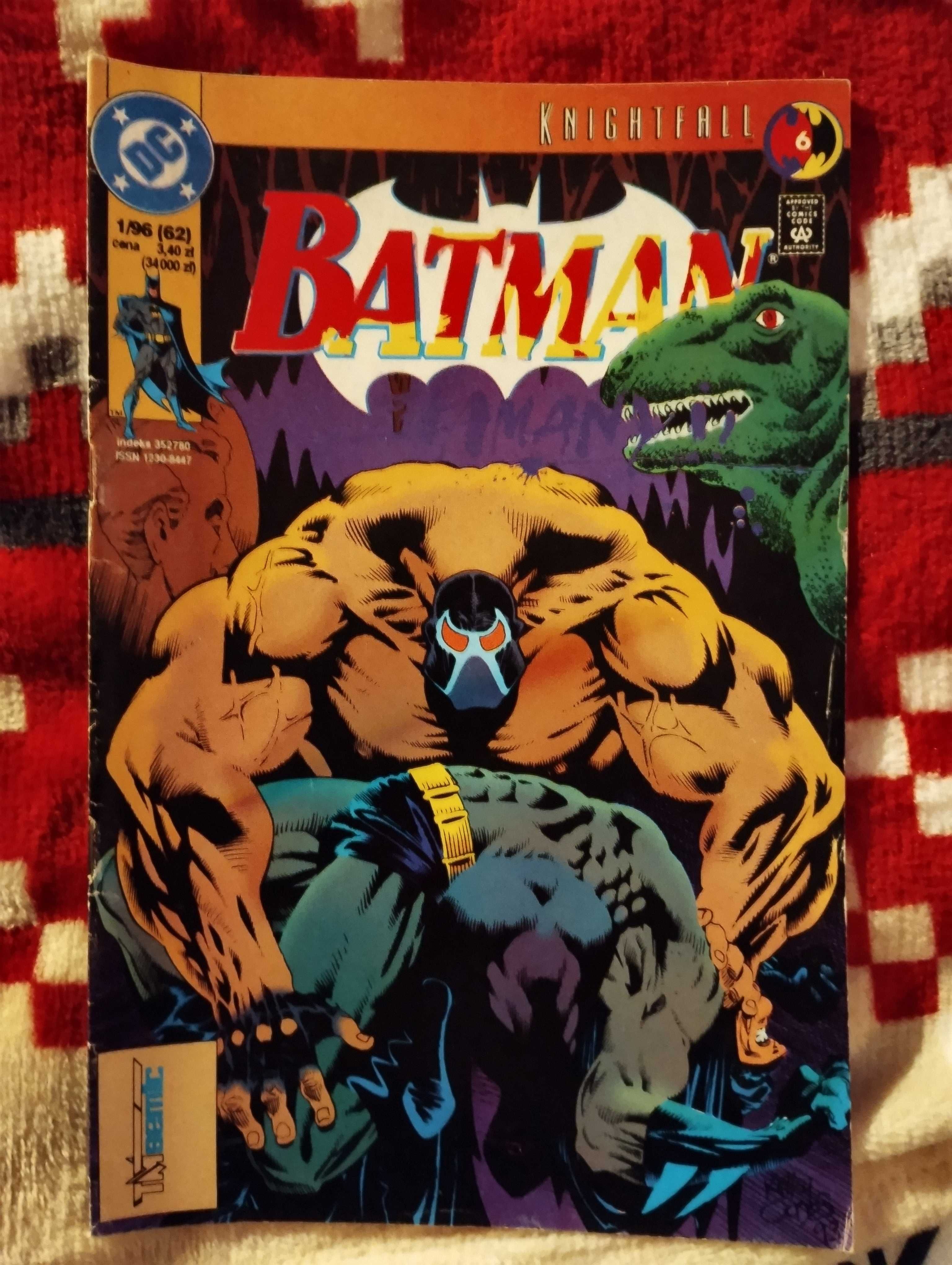 Batman TM semic 1996 8 zeszytów