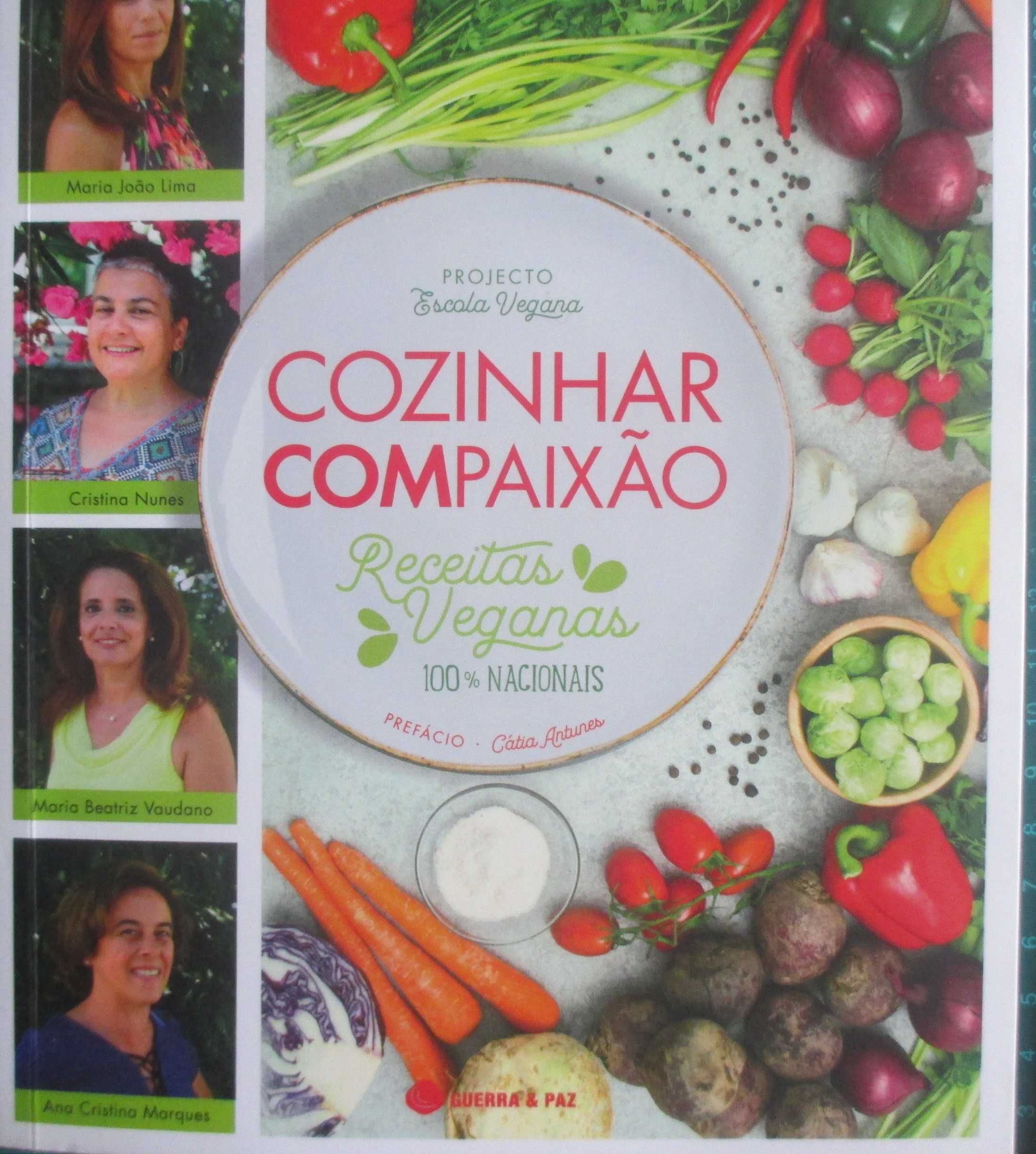 Livro vegan - Cozinhar com Paixão
